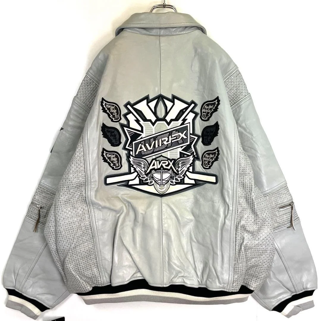Archived Collection Of Hockey Themed Avirex Leather Jackets